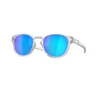 Oakley Man OO9265 LATCH 926565 Sunglasses O_matter Transparent Blue Round Polarized Prizm
