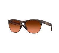 Oakley Man Oakley OO9374 FROGSKINS LITE 937450 Sunglasses O_matter Brown Brown Round Normal Shaded