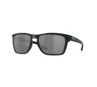 Oakley Man Oakley OO9448 SYLAS 944823 Sunglasses O_matter Black Grey Squared Polarized Prizm Iridium