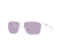 Oakley Man Oakley OO9448 SYLAS 944845 Sunglasses O_Matter Transparent Violet Squared Normal Prizm