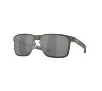 Oakley Man OO4123 HOLBROOK METAL 412306 Sunglasses Metal Grey Grey Squared Polarized Prizm