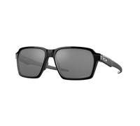 Oakley Man OO4143 PARLAY 414304 Sunglasses O_matter Black Grey Squared Polarized Prizm