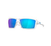 Oakley Man OO9129 CABLES 912905 Sunglasses O_matter Transparent Blue Squared Polarized Prizm
