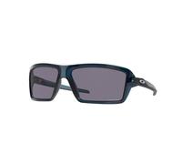 Oakley Man OO9129 CABLES 912917 Sunglasses O_matter Blue Grey Squared Normal Prizm