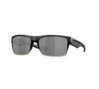 Oakley Man OO9189 TWOFACE 918930 Sunglasses O_matter Black Grey Squared Normal Prizm Iridium