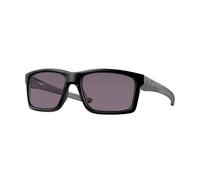 Oakley Rectangle Mens Matte Black Grey Prizm Sunglasses - One Size