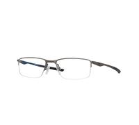 Oakley Man OX3218 SOCKET 5.5 321806 Optical frames Metal Grey Transparent Squared Normal
