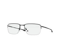Oakley Man OX5148 WINGBACK SQ 514801 Optical frames Titanium Black Transparent Squared Normal