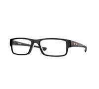 Oakley Man OX8046 AIRDROP 804602 Optical frames O_matter Black Transparent Squared Normal