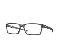 Oakley Man OX8060 OVERHEAD 806002 Optical frames O_matter Grey Transparent Squared Normal