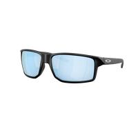 Oakley Man Sunglass Gibston XL - Frame color: Matte Black, Lens color: Prizm Deep Water Polarized