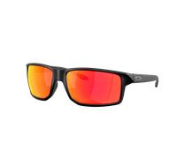 Oakley Man Sunglass Gibston XL - Frame color: Matte Black, Lens color: Prizm Ruby Polarized