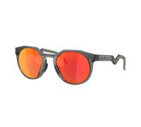 Oakley Man Sunglass HSTN - Frame color: Matte Carbon, Lens color: Prizm Ruby