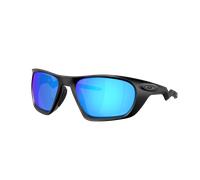 Oakley Man Sunglass Lateralis - Frame color: Matte Black, Lens color: Prizm Sapphire