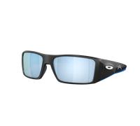 Oakley Man Sunglass Los Angeles Chargers Heliostat - Frame color: Matte Black, Lens color: Prizm Deep Water Polarized