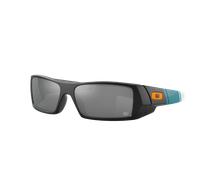 Oakley Man Sunglass Miami Dolphins Gascan® - Frame color: Matte Black, Lens color: Prizm Black