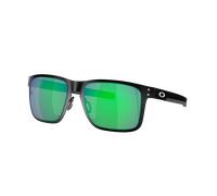 Oakley Man Sunglass OO4123 Holbrook™ Metal - Frame color: Matte Black, Lens color: Jade Iridium