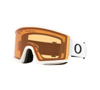 Oakley Man Sunglass OO7121 Target Line M Snow Goggles - Frame color: Matte White, Lens color: Persimmon
