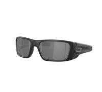 Oakley Man Sunglass OO9096 Standard Issue Fuel Cell USA Flag Collection - Frame color: Matte Black, Lens color: Black Iridium