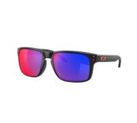 Oakley Man Sunglass OO9102 Holbrook™ - Frame color: Matte Black, Lens color: + Red Iridium