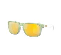 Oakley Man Sunglass OO9102 Holbrook™ Re-Discover Collection - Frame color: Dark Jade Opaline, Lens color: Prizm 24K Polarized