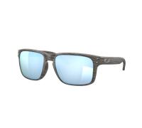 Oakley Man Sunglass OO9102 Holbrook™ Woodgrain Collection - Frame color: Woodgrain, Lens color: Prizm Deep Water Polarized