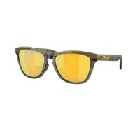 Oakley Man Sunglass OO9284 Frogskins™ Range - Frame color: Dark Brush, Lens color: Prizm 24K Polarized