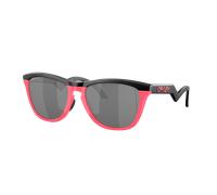 Oakley Man Sunglass OO9289 Frogskins™ Hybrid - Frame color: Matte Black/Neon Pink, Lens color: Prizm Black