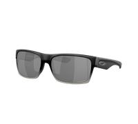Oakley Man Sunglass TwoFace™ Machinist Collection - Frame color: Matte Black, Lens color: Chrome Iridium