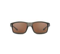 Oakley Man Sunglasses Matte Grey Smoke Frame, Prizm Tungsten Polarized Lenses, 61MM, Matte Grey Smoke, Medium