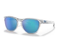 Oakley - Manorburn Polished Clear Prizm Sapphire - Sunglasses