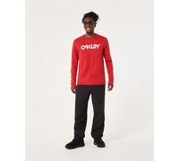 Oakley Mark 2.0 Long Sleeve T-Shirt Red White - XL