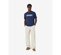 Oakley Mark II Short Sleeve T-shirt navy blue pure white - XL