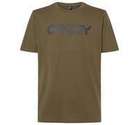 Oakley Mark II Short Sleeve T-Shirt Brown Black Logo - L