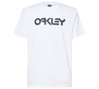 Oakley Mark II Short Sleeve T-Shirt White Black Logo - XXL