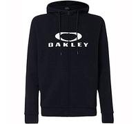 Oakley Men Zip Hoodie Black/White X Large