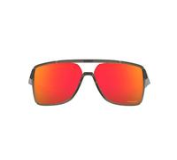 Oakley Men's 0oo9147 Sunglasses, Matte Smoke/Prizm Ruby, 63/12/133