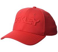 Oakley Apparel 6 Panel Stretch Embossed Cap Red L-XL Man