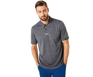 Oakley Mens Aero Ellipse Golf Polo - Athletic htr Grey - S