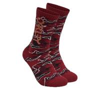 Oakley Men's B1b All Play Socks, Metal Camo Red, Large