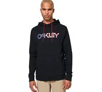 Oakley Men's B1b Pullover Hoodie 2.0 Po, Black/American Flag, XXL