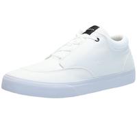 Oakley Men's Banks Low Canvas Sneaker, White, 10.5 UK