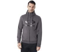 Oakley Men's Bark Fz Zip Hoodie Sweatshirt, in Forged Iron Grey, Large LG L USA
