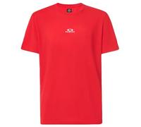 Oakley Men's Bark New Short Sleeve Tee, Flame Red, Large