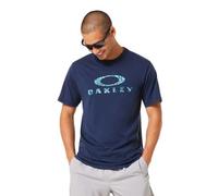 Oakley Apparel Bark Sun Short Sleeve T-shirt Blue M Man