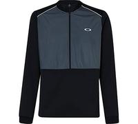 Oakley Men's BIMATERIAL HZ Fleece Pullover Sweater, Blackout, XL