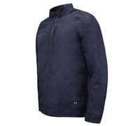 Oakley Men's City Performance Bomber Jacket Zip Up Track Top in Blue | Size: Small Oakley Blue S