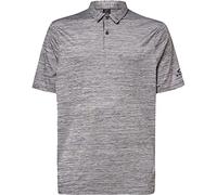 Oakley Men's Contender HTR Polo Shirt, Dark Grey HTHR, Large
