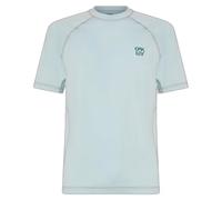 Oakley Men's Coral Short Sleeve Rashguard Rash Guard Shirt, Frost, Medium