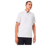Oakley Men's Divisional Ultraviolet Ii Polo, White, Large